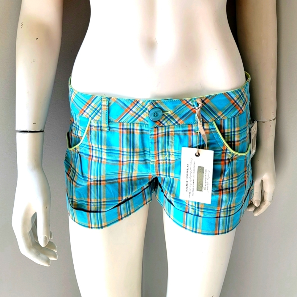 Guess Jeans Checkered Shorts